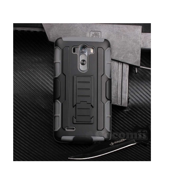 LG G3 Case  Cocomii HEAVY DUTY Robot Case military defender black gray